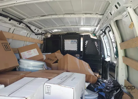 2020 Chevrolet Express G2500 Rwd 2500 Regular Wheelbase Wt из США, поврежденный, VIN 1GCWGAFG8L1213955